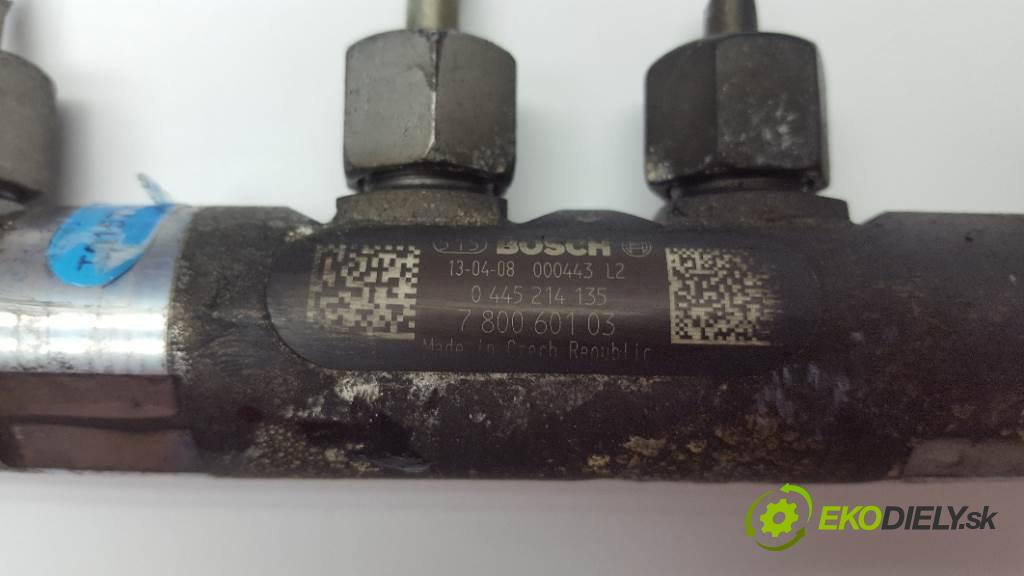 BMW 5 F10  2013 160kW    1995 Lišta vstrekovacia 780060103 (Vstrekovacie lišty)