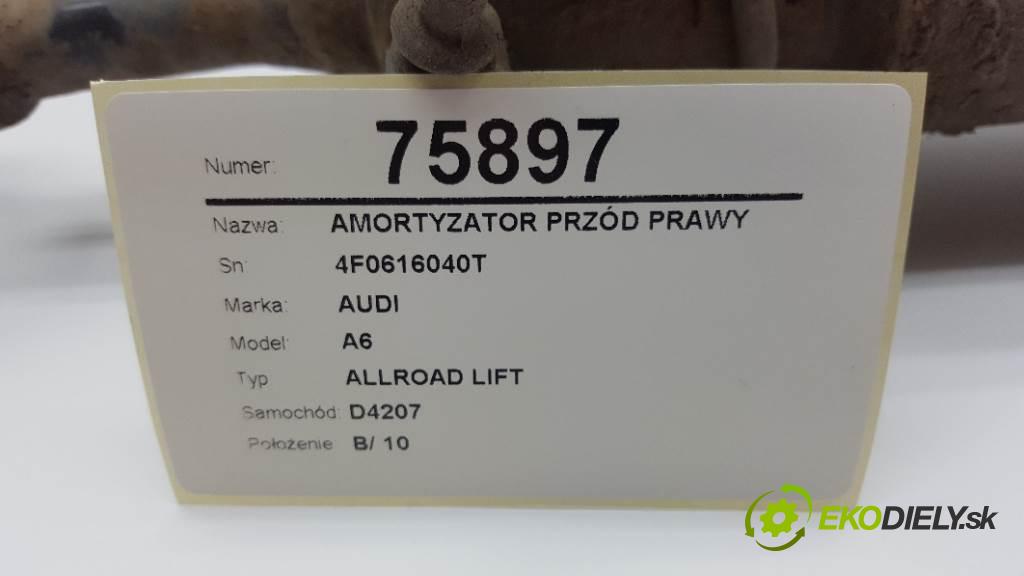 AUDI A6 ALLROAD LIFT 2009 176KW ALLROAD LIFT 2967 Tlmič predný pravy 4F0616040T (Ostatné)