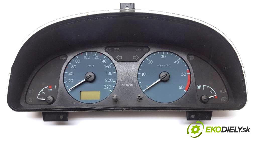 CITROEN XSARA  2001 81kW    1997 Prístrojovka 9643206580D (Prístrojové dosky, displeje)