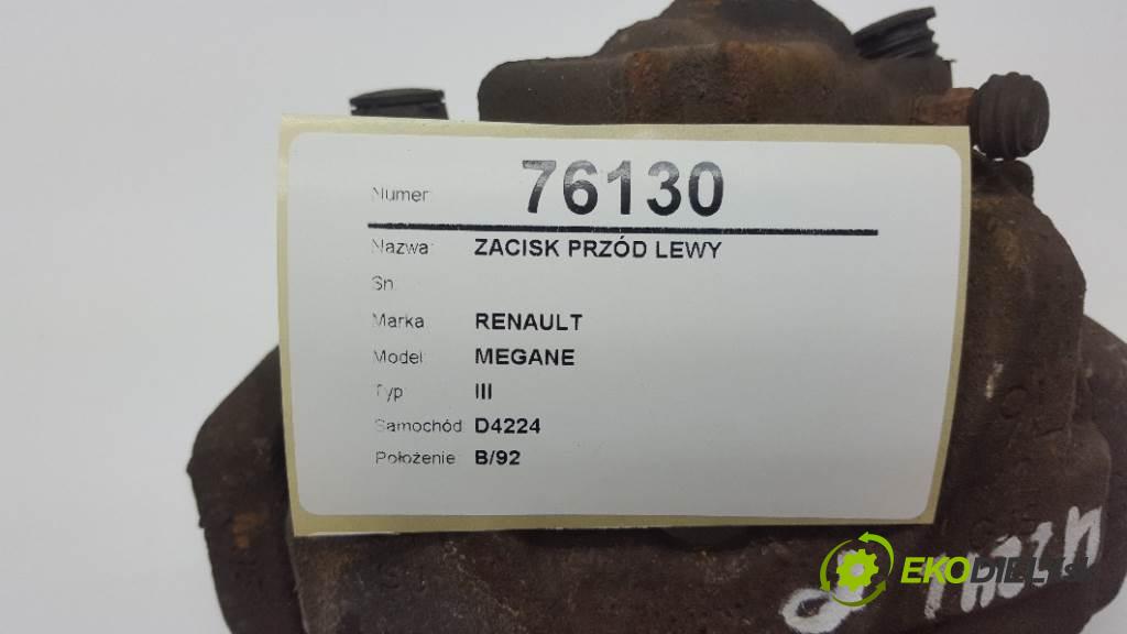 RENAULT MEGANE III 2012 81kW III 1598 Brzdič strmeň predný ľavy  (Ostatné)