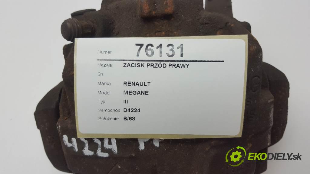 RENAULT MEGANE III 2012 81kW III 1598 Brzdič strmeň predný pravy  (Ostatné)