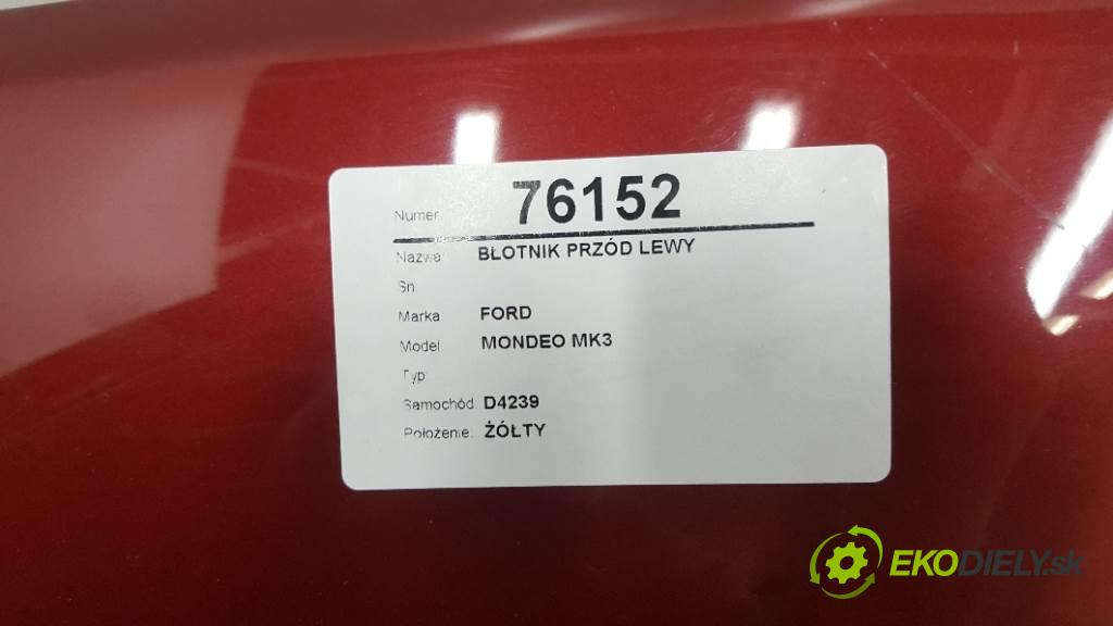 FORD MONDEO MK3  2001 81kW    1798 blatník přední část levý