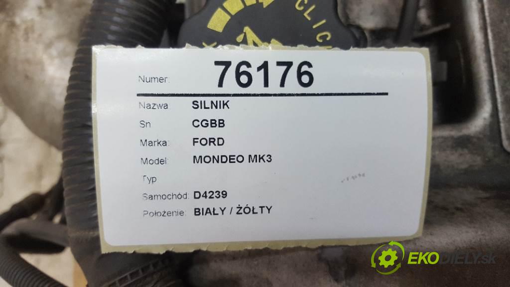 FORD MONDEO MK3  2001 81kW   1798 motor CGBB (Motory (kompletní))