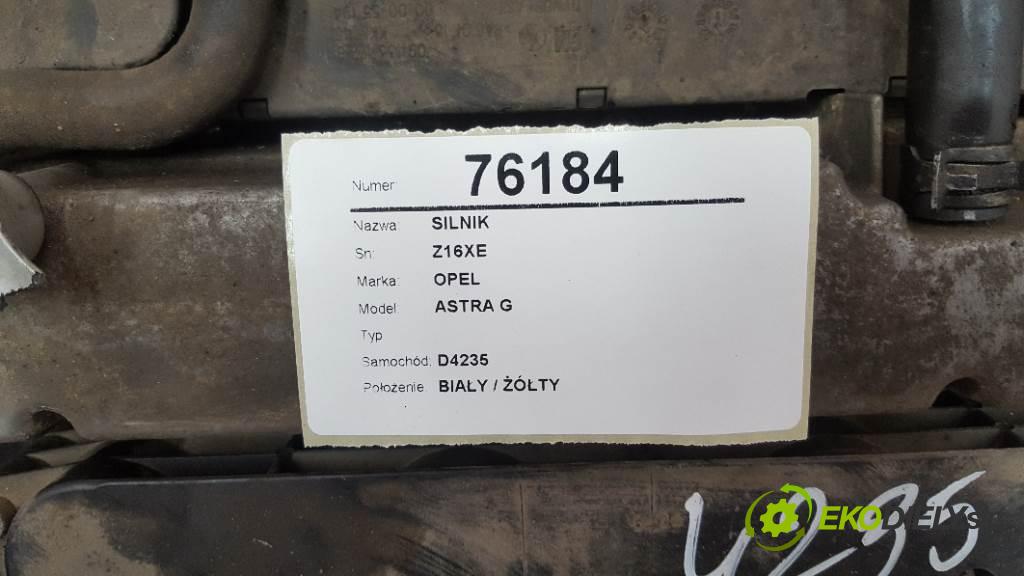 OPEL ASTRA G  2001 74kW     1598 Motor Z16XE (Motory (kompletné))