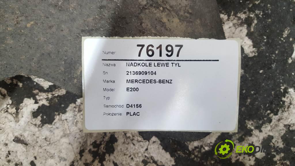 MERCEDES-BENZ E200  2017 110kW   1950 podblatník levé zadní část 2136909104