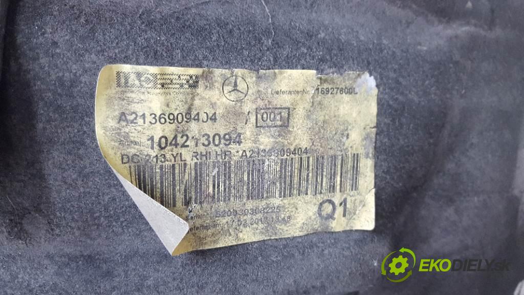 MERCEDES-BENZ E200  2017 110kW    1950 podblatník pravé zadní část 2136909404