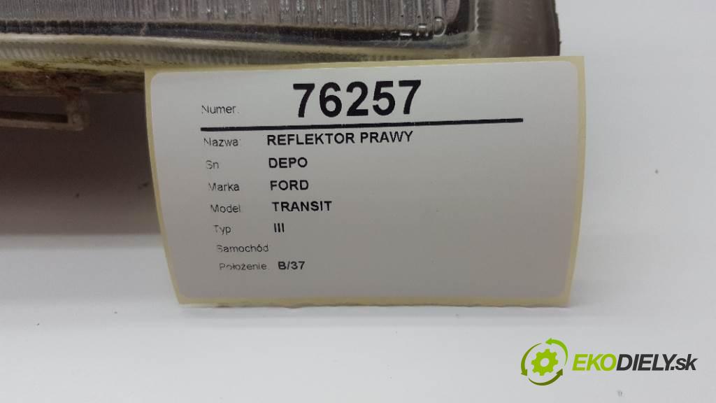 FORD TRANSIT    III  Svetlomet pravy DEPO (Pravé)