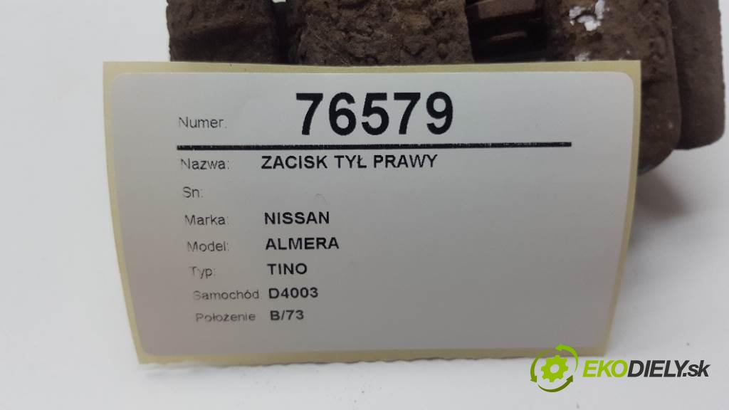 NISSAN ALMERA TINO 2004 85KW TINO 1769 Brzdič strmeň zad pravy  (Ostatné)