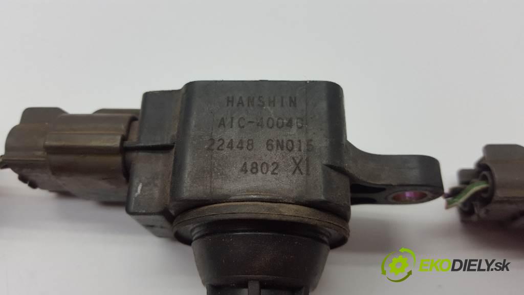 NISSAN ALMERA TINO 2004 85KW TINO 1769 cívka zapalovací 224486NO15 KOMPLET  (Zapalovací cívky, moduly)