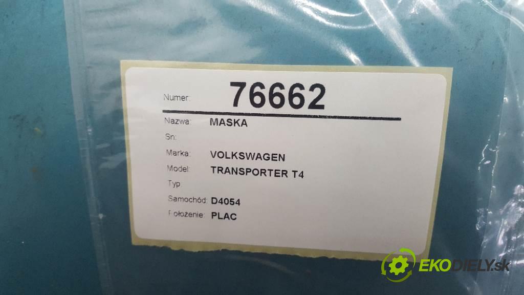 VOLKSWAGEN TRANSPORTER T4  1992 57kW    2370 kapota