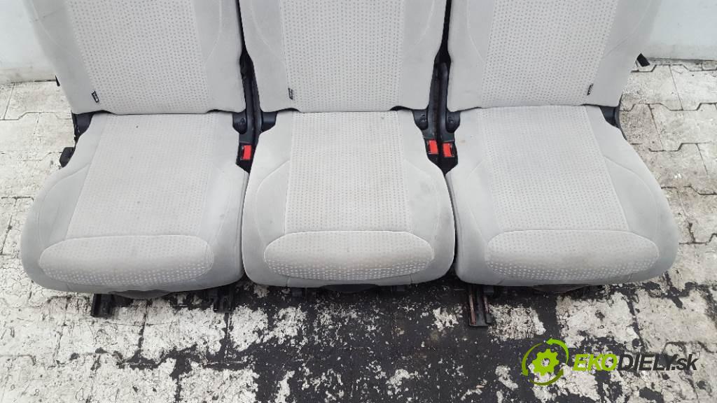 CITROEN C4 PICASSO GRAND 2008 100 kW   1997 Sedadlo zad II RZAD (Sedačky, sedadlá)