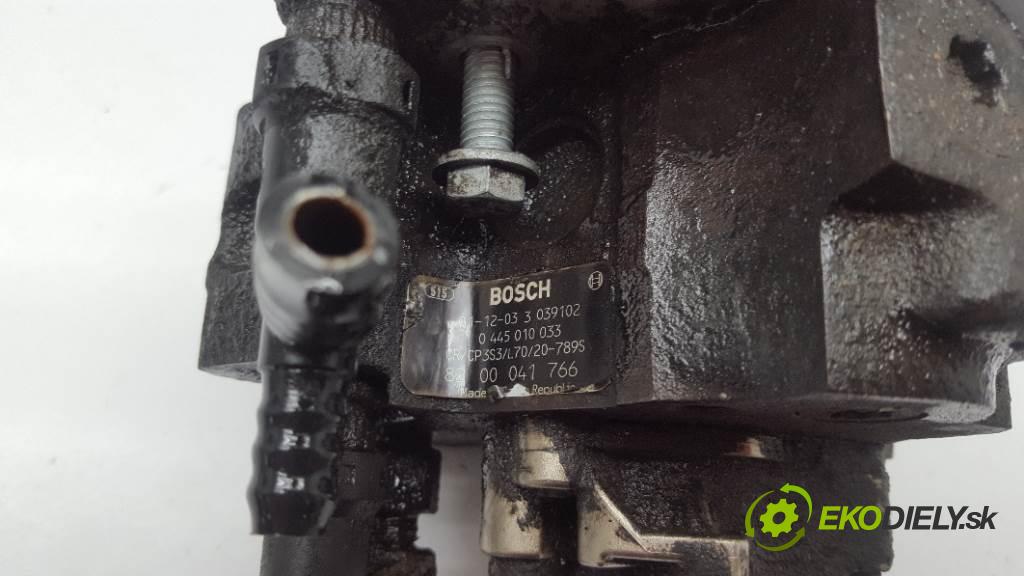 RENAULT MASTER II  2002 74kW   2100 Pumpa vstrekovacia 0445010033 (Vstrekovacie čerpadlá)
