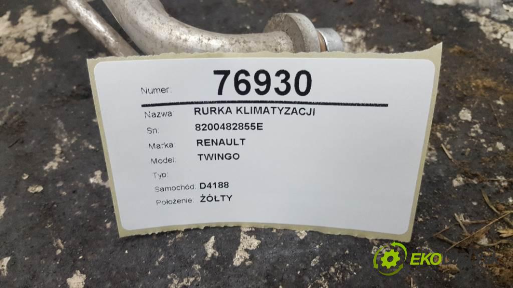 RENAULT TWINGO  2008 56kW    1149 rúrka klimatizácie 8200482855E (Rúrky klimatizácie)