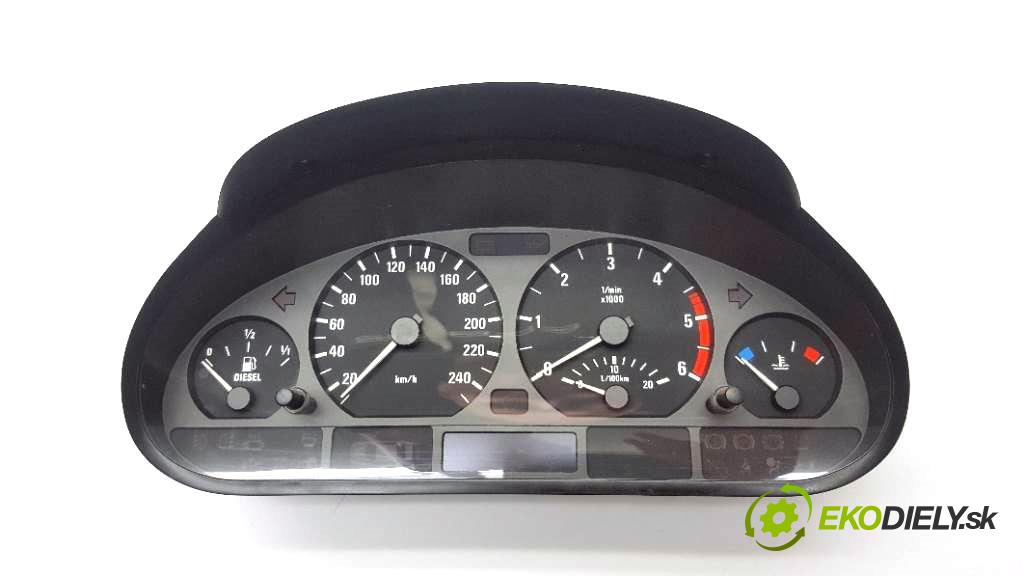 BMW E46 320D 1999 100kW 320D 1951 Prístrojovka 6902364 (Prístrojové dosky, displeje)