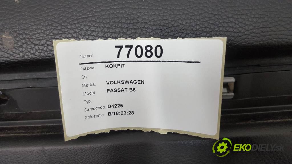 VOLKSWAGEN PASSAT B6  2006 103kW   1968 Palubná doska  (Palubné dosky)