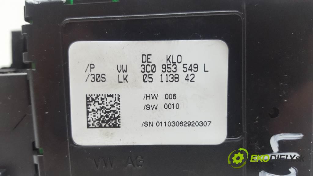 VOLKSWAGEN PASSAT B6  2006 103kW    1968 Prepínač kombinovaný 3C0959653B (Prepínače, spínače, tlačidlá a ovládače kúrenia)