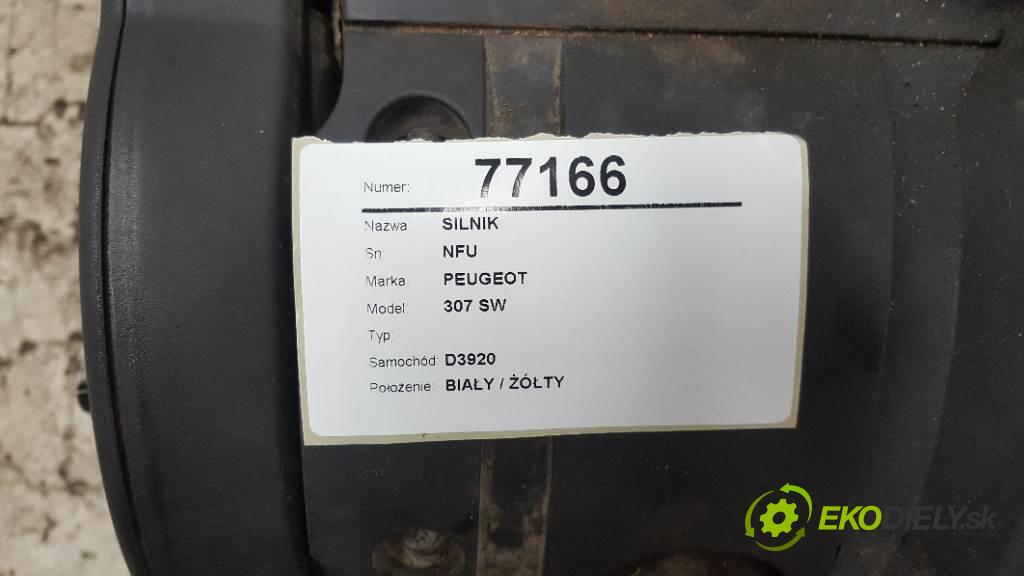 PEUGEOT 307 SW  2002 80kW    1587 motor NFU (Motory (kompletní))