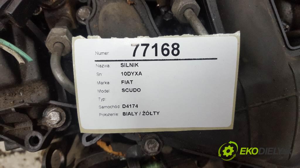 FIAT SCUDO  2007 88kW II 1997 motor 10DYXA (Motory (kompletní))