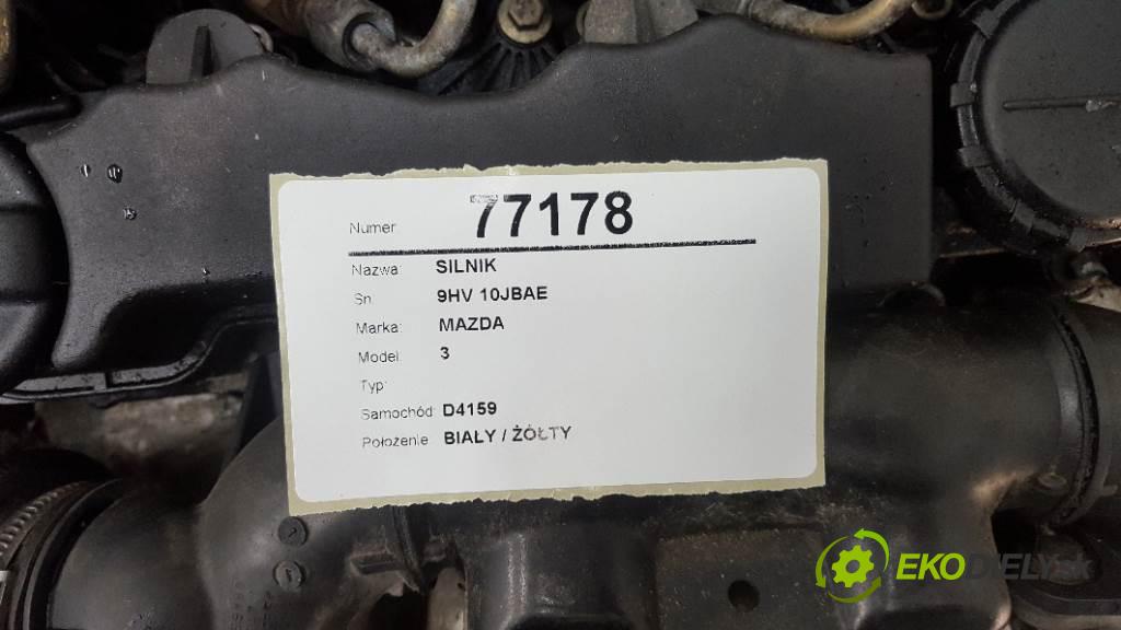 MAZDA 3  2005 80kW   1560 Motor 9HV 10JBAE (Motory (kompletné))