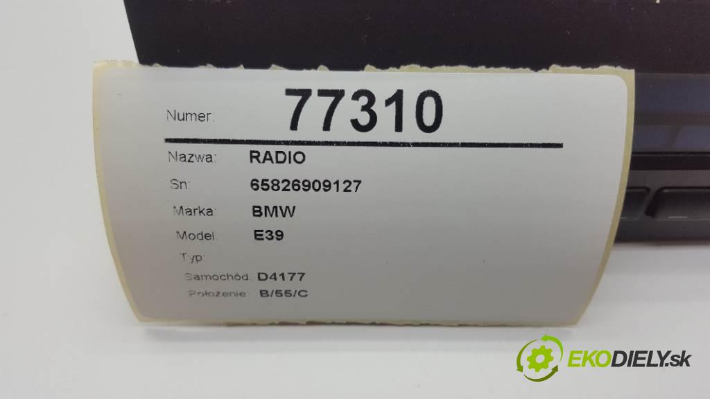 BMW E39  2003 100kW   1951 RADIO 65826909127 (Audio zariadenia)