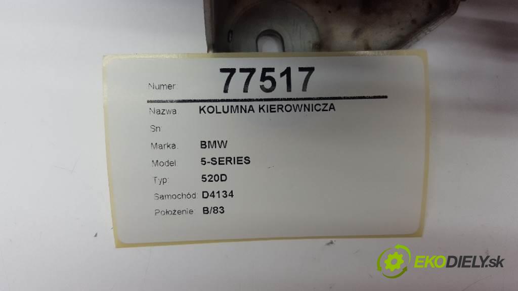 BMW 5-SERIES 520D 2006 120kW 520D 1995 hřídel tyč volantu  (Tyčky řízení)