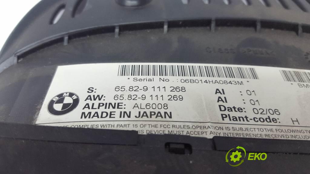 BMW 5-SERIES 520D 2006 120kW 520D 1995 Dislpej 65829111268 (Prístrojové dosky, displeje)