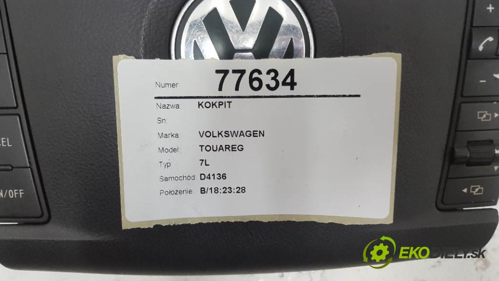 VOLKSWAGEN TOUAREG 7L 2004 230kW 7L 4921 Palubná doska  (Palubné dosky)
