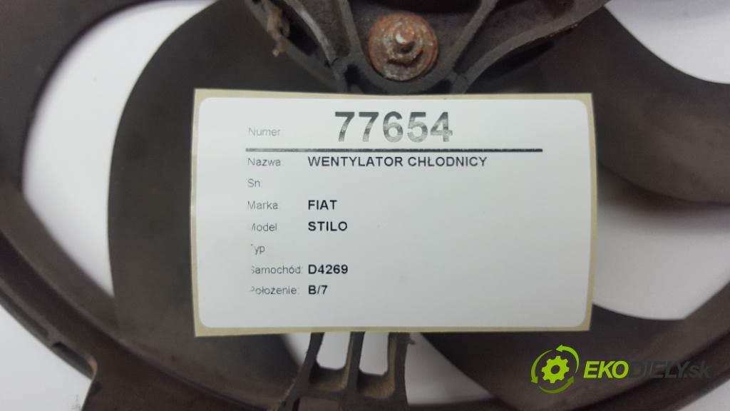FIAT STILO  2004 85kW    1910 Ventilátor chladiča  (Ventilátory)