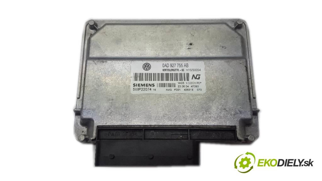 VOLKSWAGEN TOUAREG 7L 2004 230kW 7L 4921 riadiaca jednotka Motor 0AD927755AB (Riadiace jednotky)