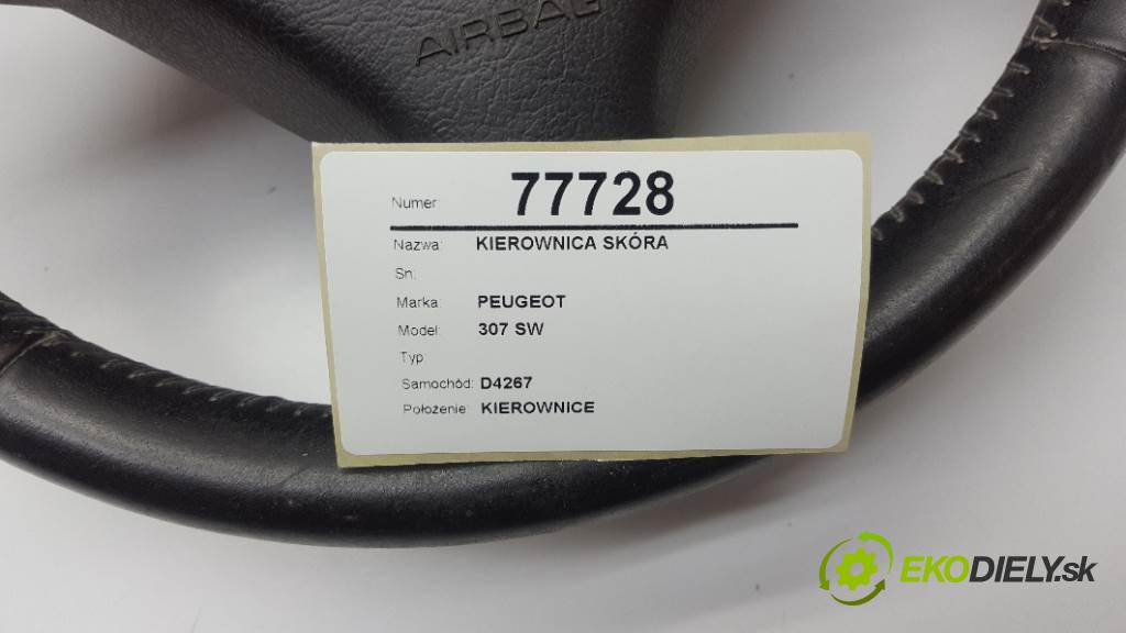 PEUGEOT 307 SW  2003 80kW    1587 volant kůže