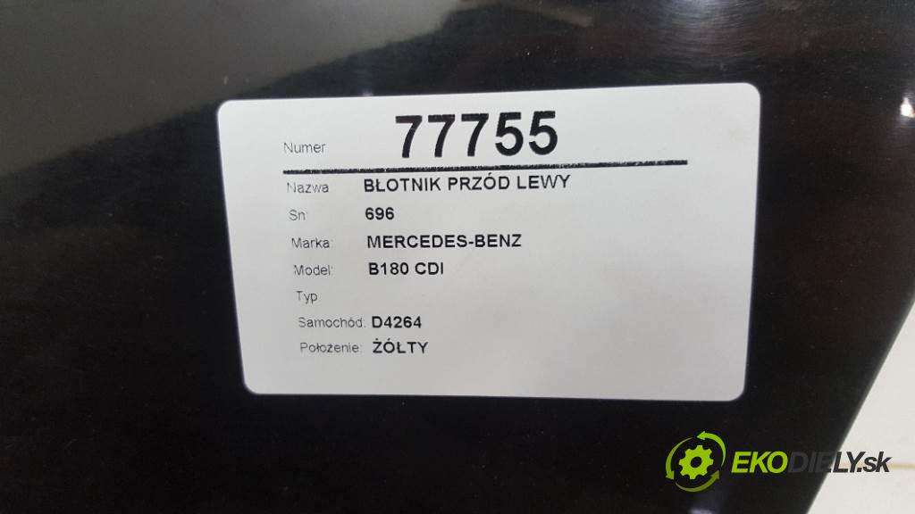 MERCEDES-BENZ B180 CDI  2007 80kW     1992 blatník přední část levý 696