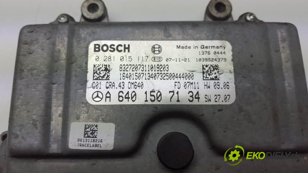 MERCEDES-BENZ B180 CDI  2007 80kW    1992 riadiaca jednotka Motor 6401507134 (Riadiace jednotky)