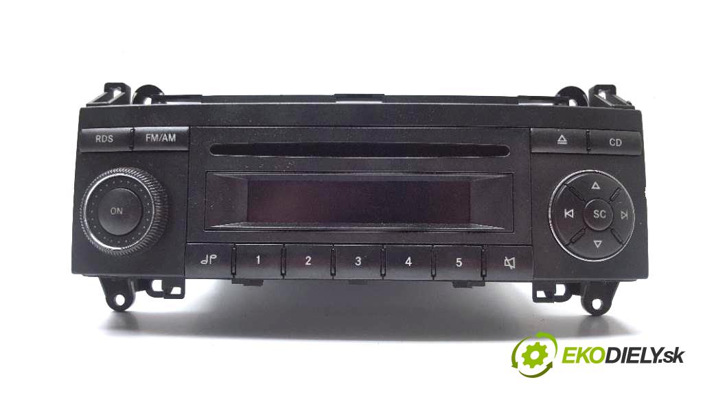 MERCEDES-BENZ B180 CDI  2007 80kW    1992 RADIO 1698200886 (Audio zariadenia)