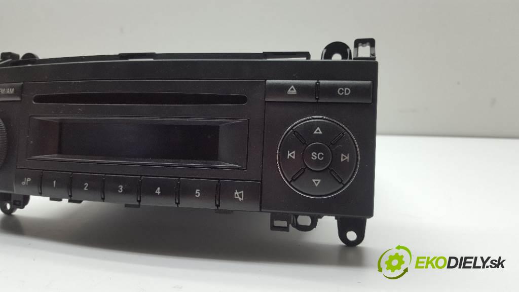 MERCEDES-BENZ B180 CDI  2007 80kW    1992 RADIO 1698200886 (Audio zariadenia)