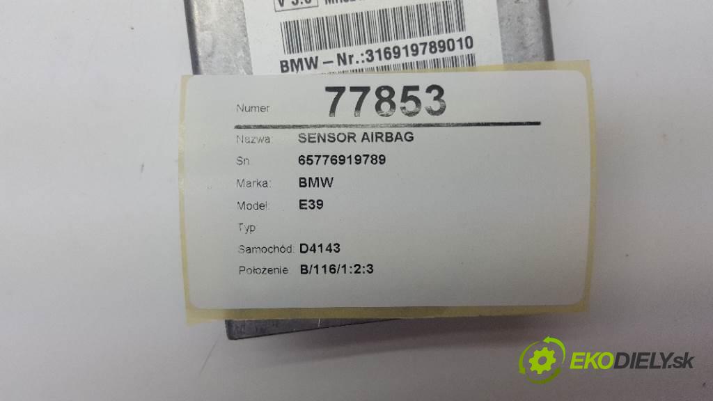 BMW E39  2002 120kW   2497 senzor airbag 65776919789 (Snímače)