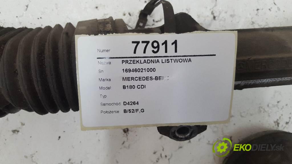 MERCEDES-BENZ B180 CDI  2007 80kW    1992 riadenie 16946021000 (Riadenia)