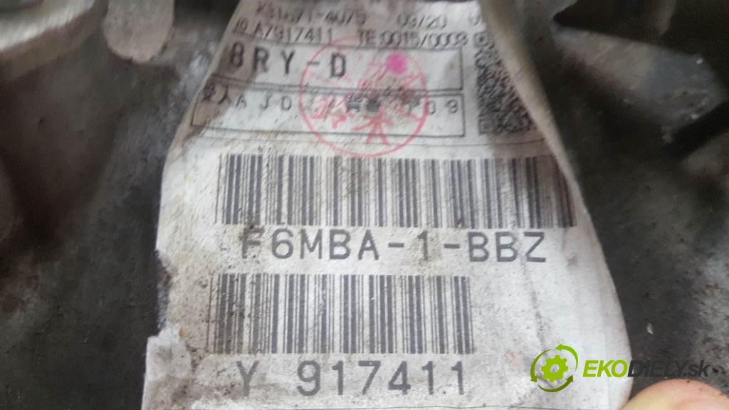 MITSUBISHI LANCER VIII X 2008 103kW VIII X 1968 Prevodovka F6MBA-1-BBZ (Prevodovky)