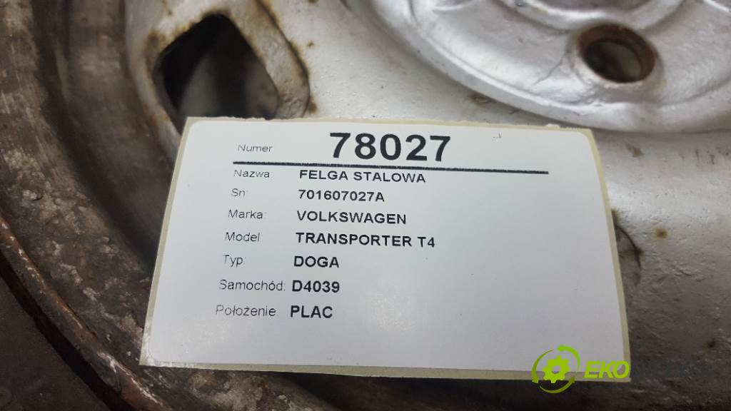 VOLKSWAGEN TRANSPORTER T4 DOGA 1992 44kW DOGA 1896 disk (OCEL 701607027A