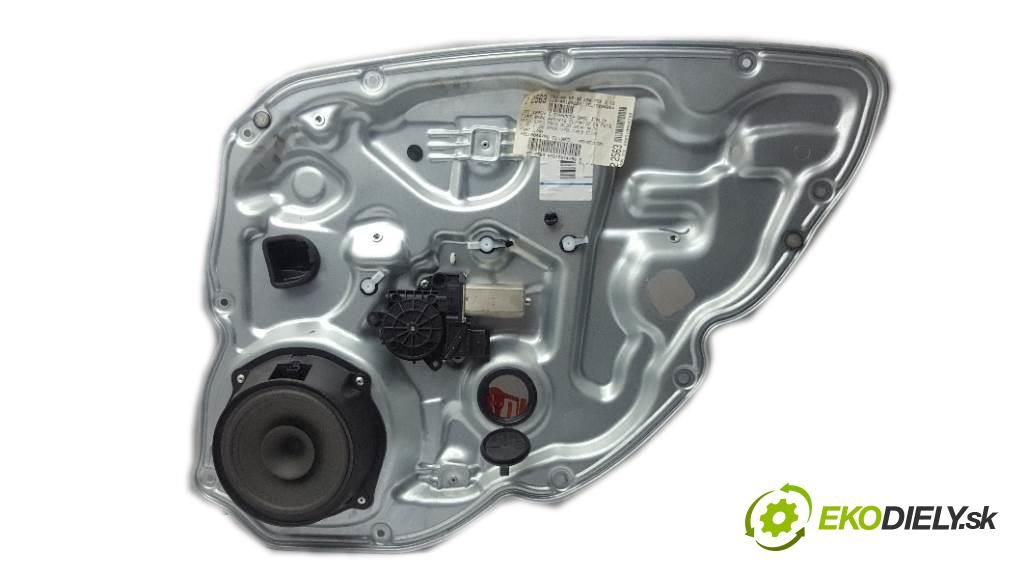 FIAT CROMA  2008 88KW    1910 mechanismus okna zadní část pravý 00518044780
