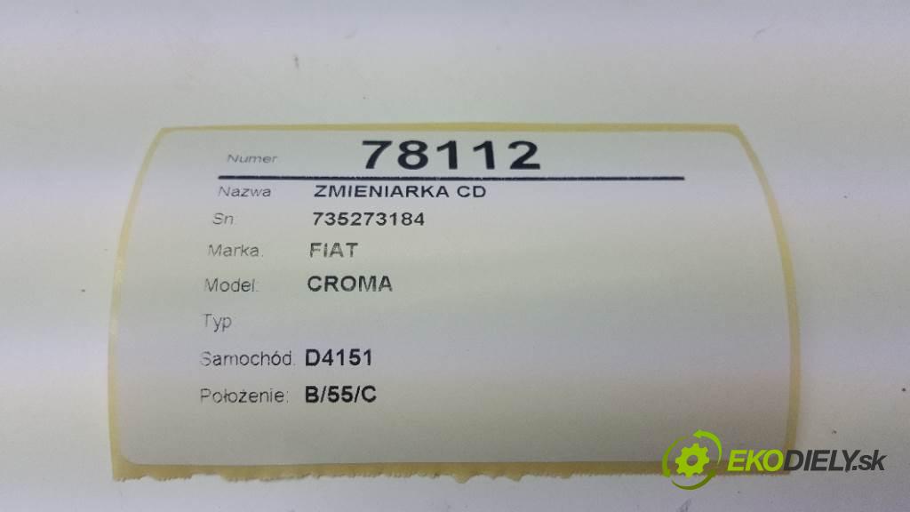 FIAT CROMA  2008 88KW    1910 Menič CD 735273184 (CD meniče)
