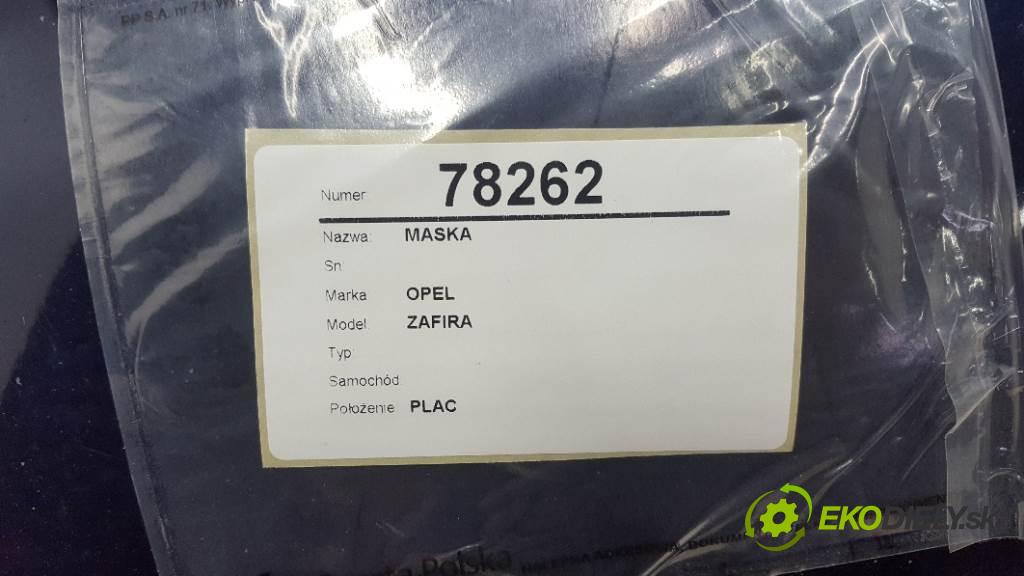 OPEL ZAFIRA        kapota