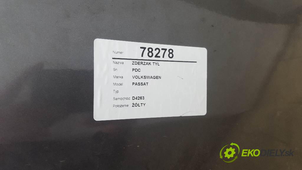 VOLKSWAGEN PASSAT  2015 110kW B8 1968 nárazník zadní část PDC