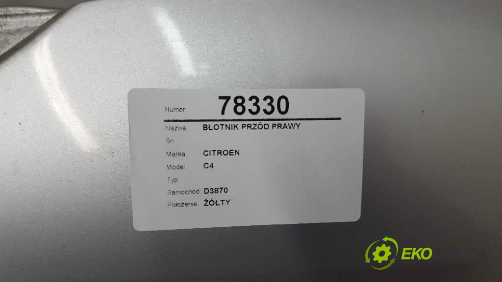 CITROEN C4  2005 100 kW    1997 blatník přední část pravý