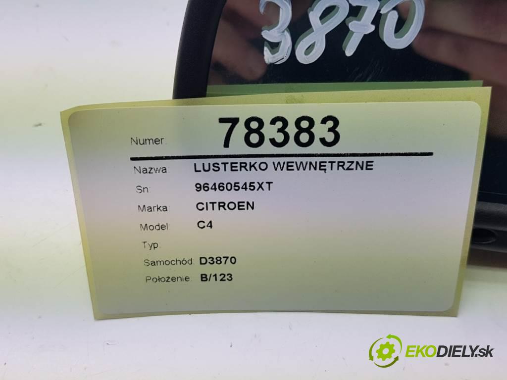 CITROEN C4  2005 100 kW    1997 zpětné zrcátko vnitřní 96460545XT (Světla vnitřní)