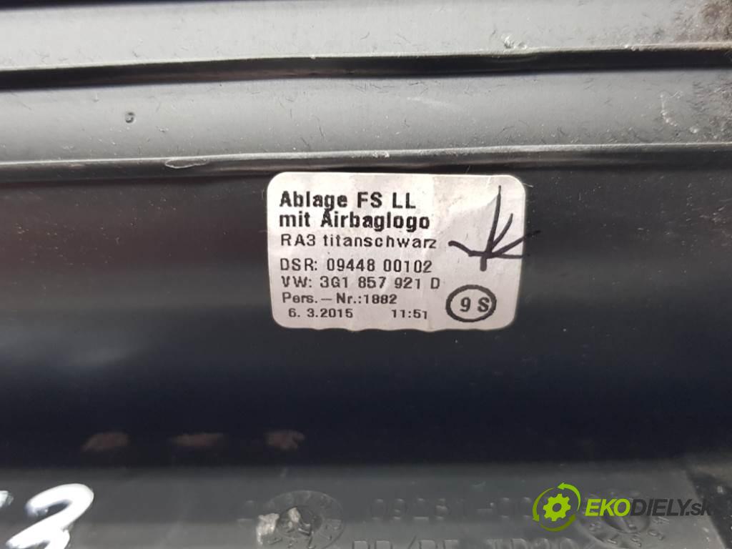 VOLKSWAGEN PASSAT  2015 110kW B8 1968 Priehradka, kastlík prístrojovky 09281-002