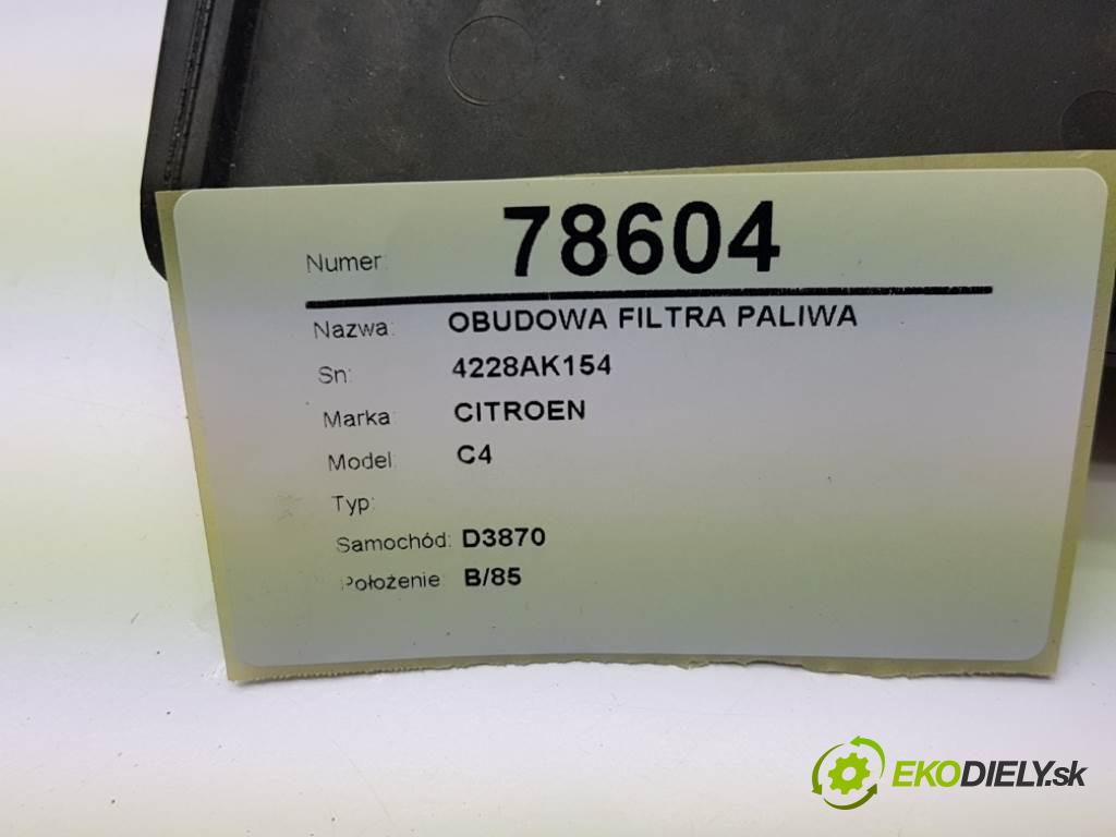 CITROEN C4  2005 100 kW    1997 obal filtra paliva 4228AK154