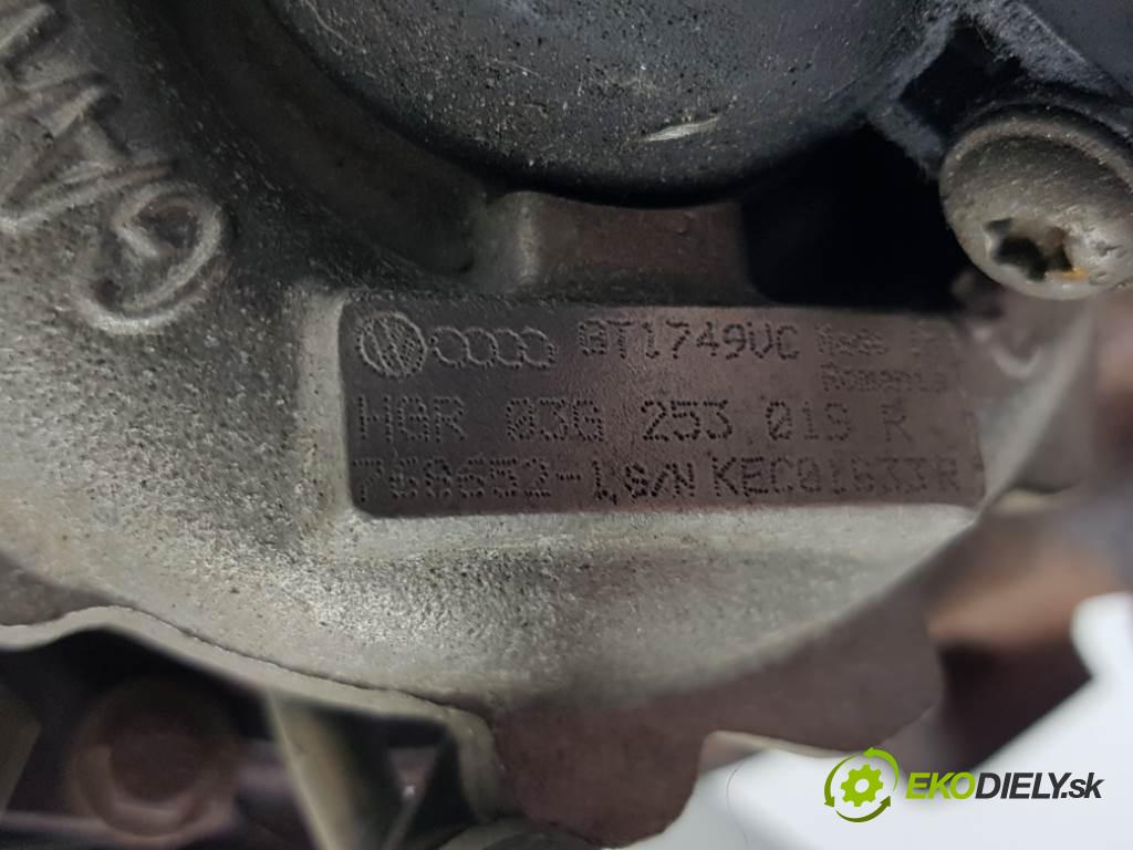 SEAT LEON  2000 81kW   1896 Turbodúchadlo,turbo 03G253019R (Turbodúchadlá (kompletné))