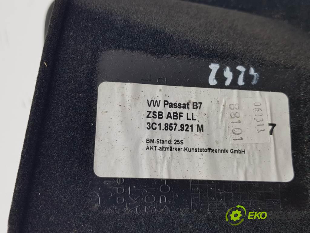 VOLKSWAGEN PASSAT  2013 130kW B7 1968 Priehradka, kastlík prístrojovky 3C1857921M
