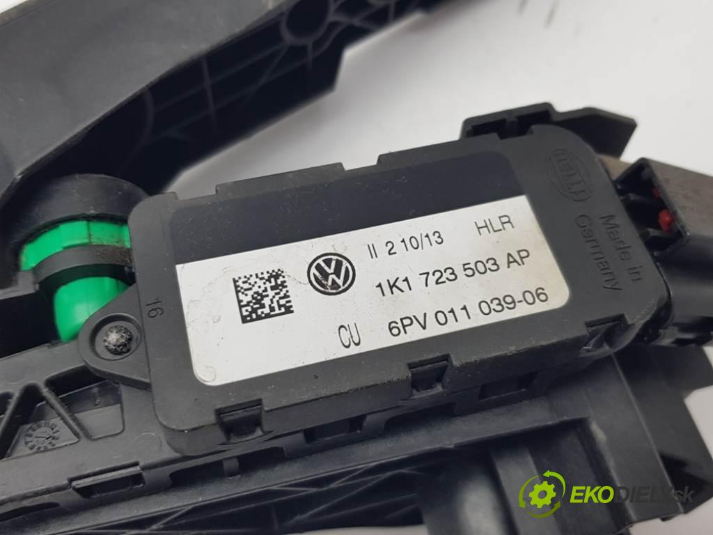 VOLKSWAGEN PASSAT  2013 130kW B7 1968 Potenciometer plynového pedálu 1K1723503AP (Pedále)