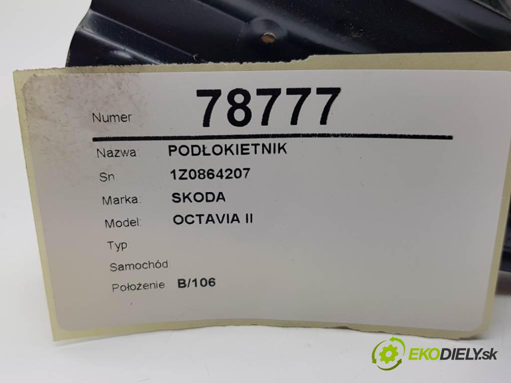 SKODA OCTAVIA II       Lakťová opierka 1Z0864207 (Lakťové opierky)